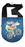 Imagen de "Bici-enamorados" (fondo azul)